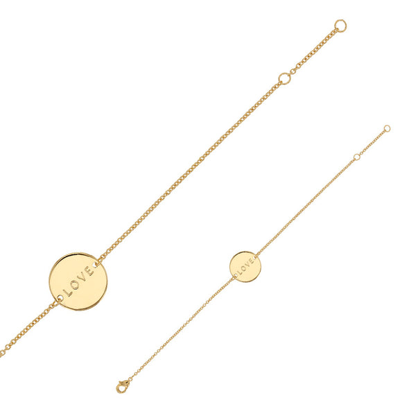 Bijoux D'Or 18ct Gold-Plated 15mm 