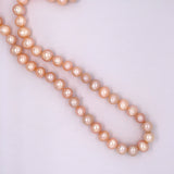 Peach 9-10mm Freshwater Cultured Pearl Necklace 36614856