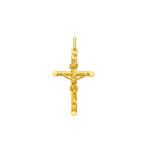 9ct Yellow Gold Medium Crucifix GP766
