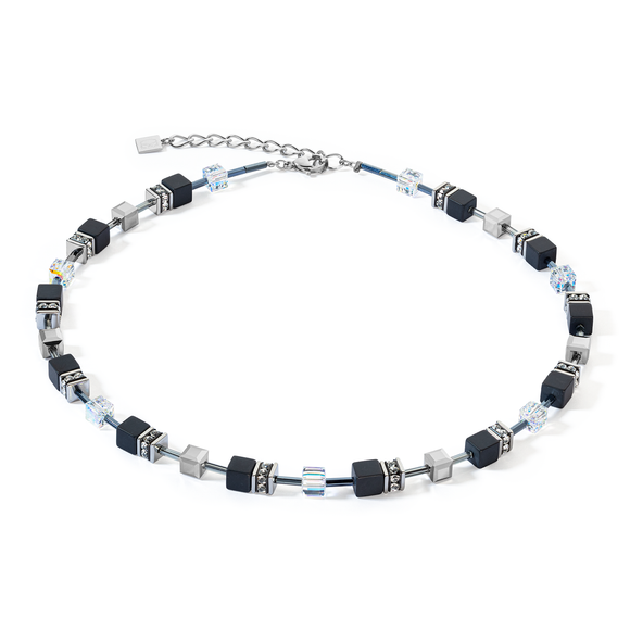 COEUR DE LION GeoCUBE® Iconic Precious Onyx necklace crystal-black 4018101318