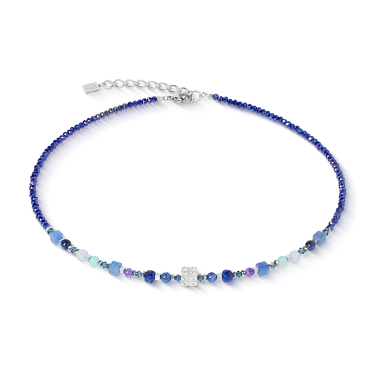 COEUR DE LION  Necklace Shape Mix Spikes Blue Moon 4347100700