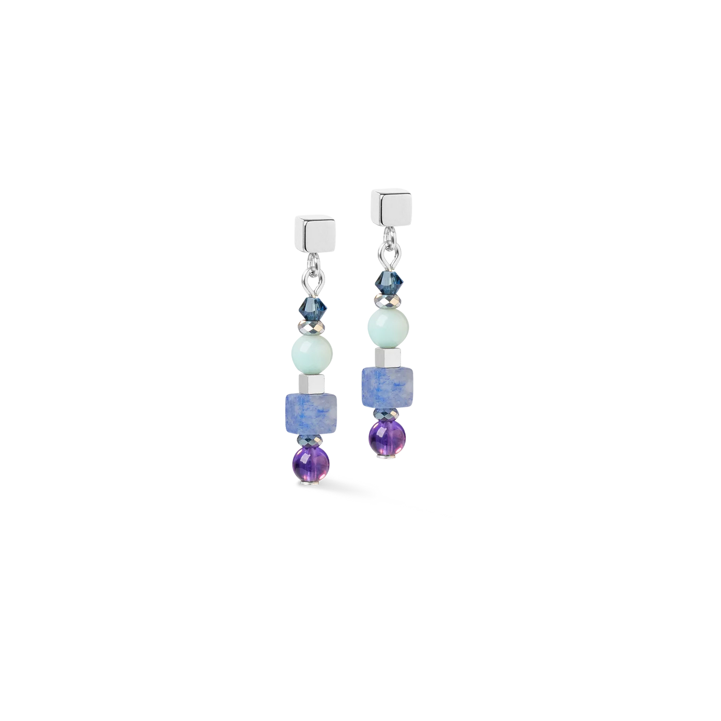 COEUR DE LION Earrings Shape Mix Spikes Blue Moon 4347210700