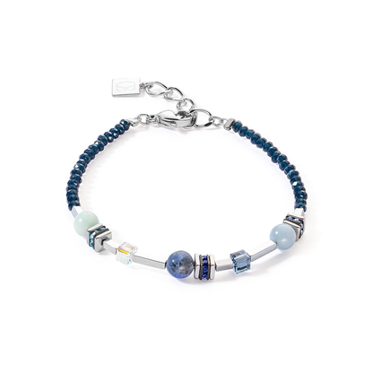 COEUR DE LION Bracelet Atlantis Spheres silver-blue 4351300717