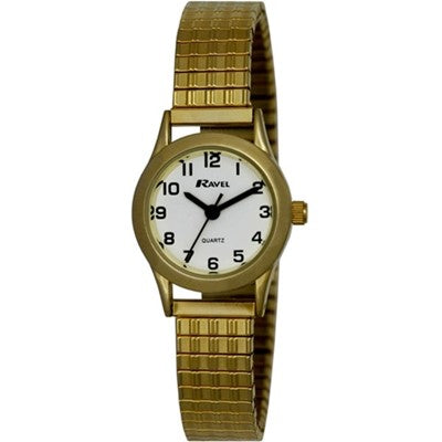 Ladies Gold Full Figure Expander Watch 44-7012