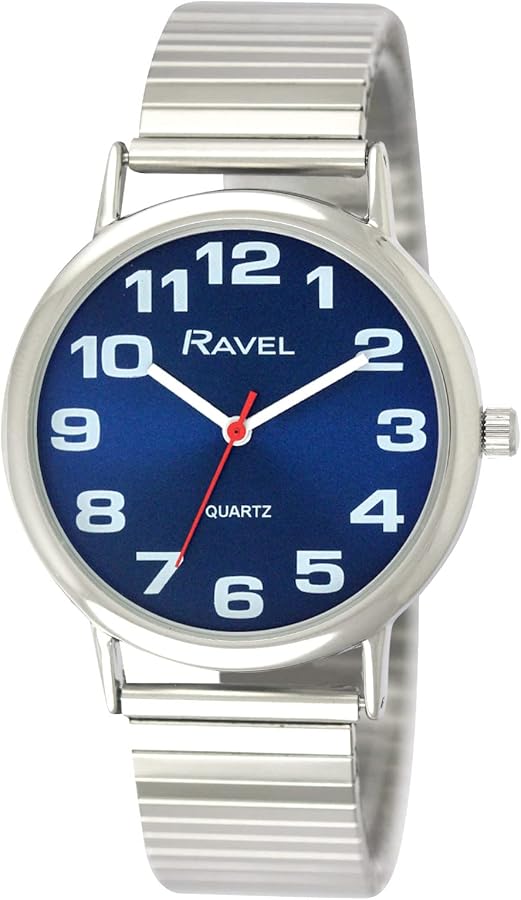 Men's Steel Blue Expander Watch 44-8461