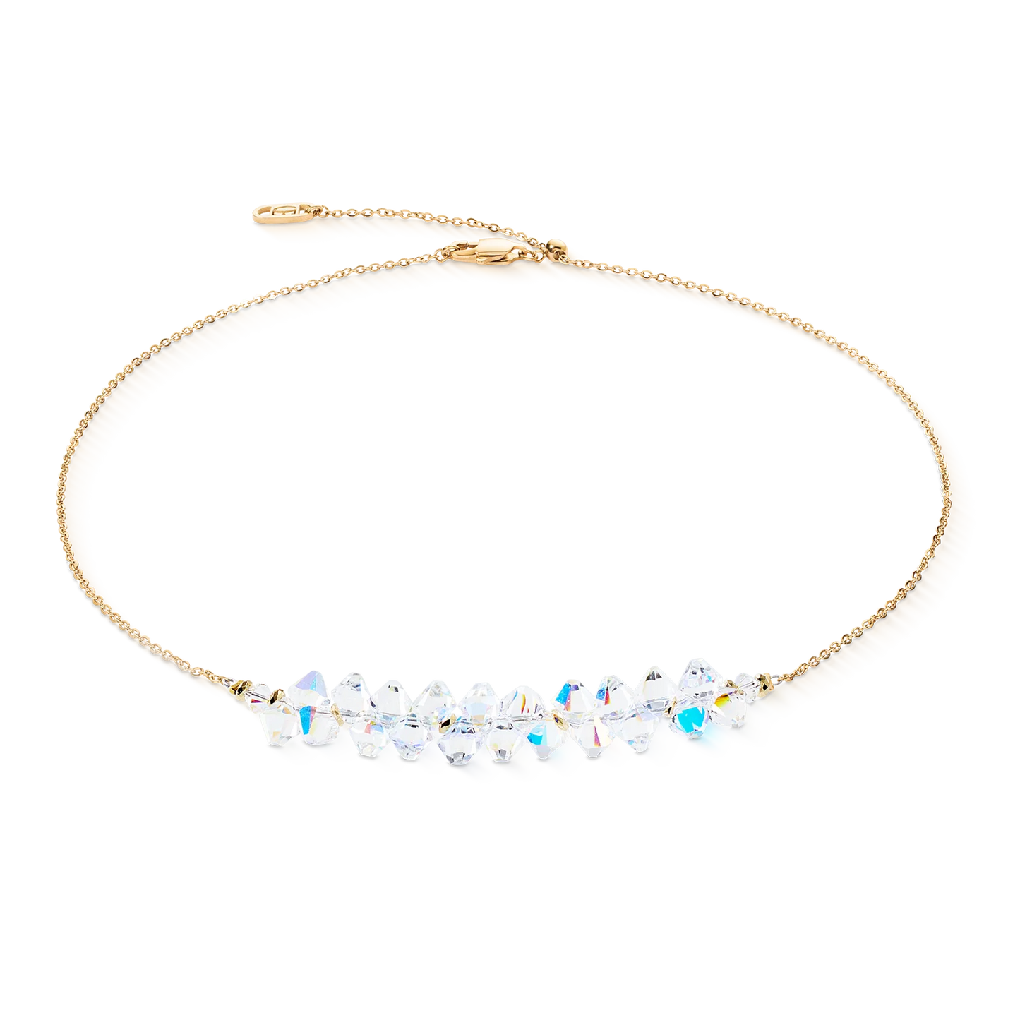 COEUR DE LION  Necklace Dancing Crystals Pure gold-crystal 4633101816