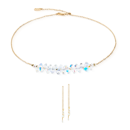 COEUR DE LION  Necklace Dancing Crystals Pure gold-crystal 4633101816