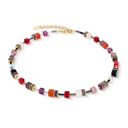 COEUR DE LION  GeoCUBE® Iconic Precious necklace Festive red 4905100316