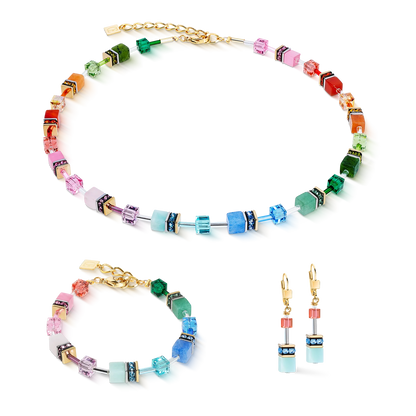 COEUR DE LION GeoCUBE® Iconic Precious bracelet Rainbow 4905301520