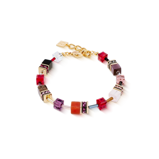 COEUR DE LION GeoCUBE® Iconic Precious bracelet Festive red 4905300316