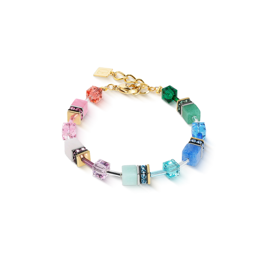COEUR DE LION GeoCUBE® Iconic Precious bracelet Rainbow 4905301520