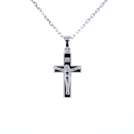 Sterling Silver Small Crucifix SP5044