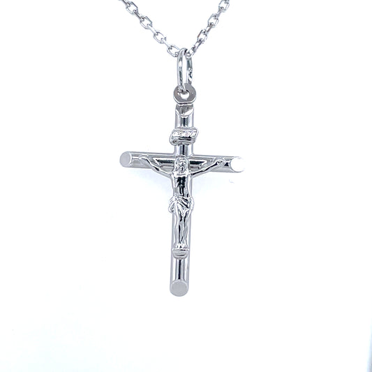 Sterling Silver Large Crucifix SP5046