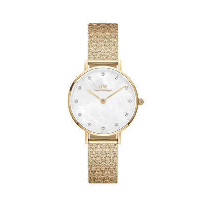 Daniel Wellington 28mm GOLD PETITE LUMINE PRESSED PIANO WATCH DW00100594