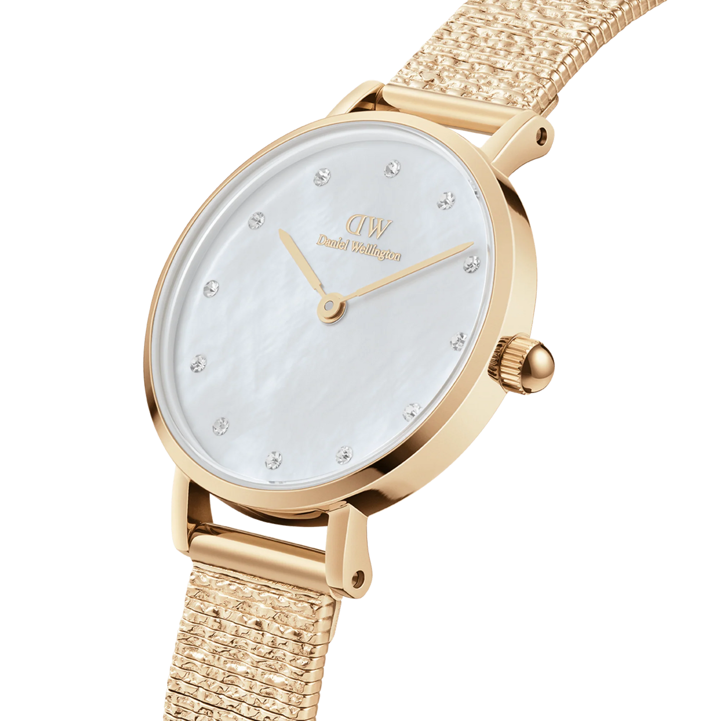 Daniel Wellington 28mm GOLD PETITE LUMINE PRESSED PIANO WATCH DW00100594