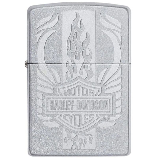 Zippo Chrome Harley Davidson Windproof Lighter 60005882