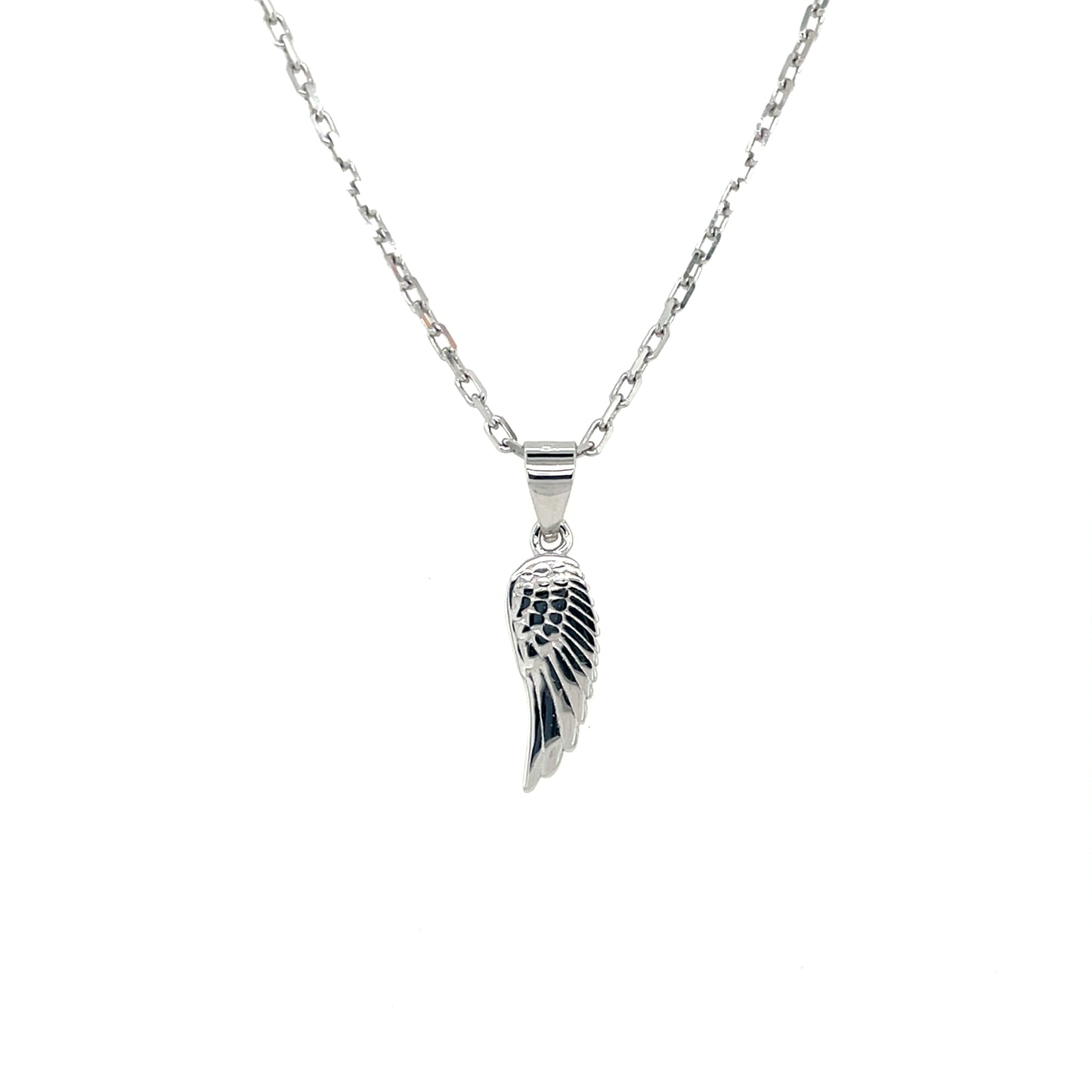 Sterling Silver Angel's Wing Pendant SP6752