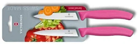 Victorinox SwissClassic serrated/smooth vegetable knives set of 2 67796