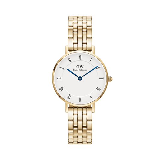 Daniel Wellington PETITE ROMAN NUMERALS 5-LINK GOLD DW00100682