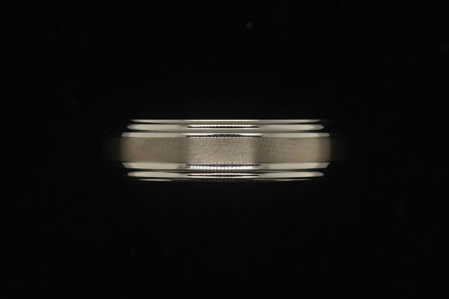 Steel & Titanium Wedding Ring 68/30120