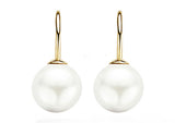 Blush Earrings 7050YPW - 14k Yellow Gold with Swarovski pearl