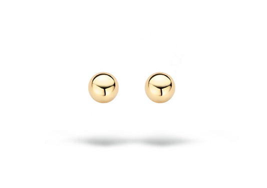 Blush Earrings 7120YGO - 14k Yellow Gold 3mm Ball Studs