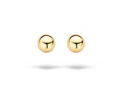 Blush Ear studs 7121YGO - 14k Yellow gold 4mm Ball Studs