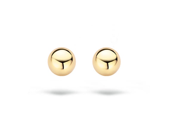 Blush Ear studs 7122YGO - 14k Yellow gold 5mm Ball Studs