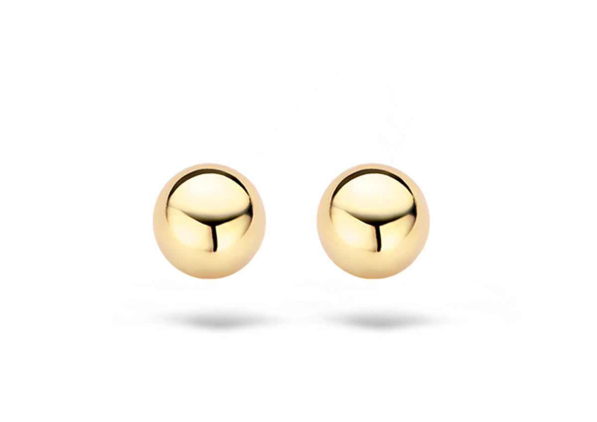 Blush Ear studs 7123YGO - 14k Yellow gold 6mm Ball Studs