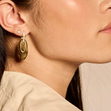 Blush Ear studs 7128YZI - 14k Yellow gold with zirconia