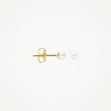 Blush Ear studs 7137YPW - 14k Yellow gold with 3.3 mm freshwater pearl