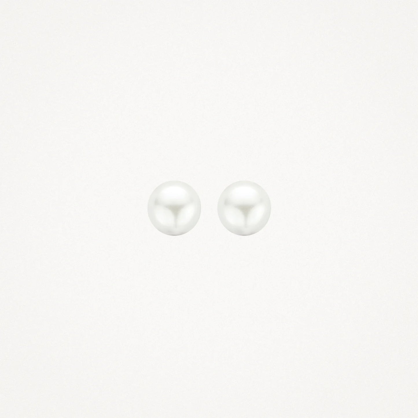 Blush Earrings 7150YPW - 14k Yellow gold with 6mm freshwater pearl