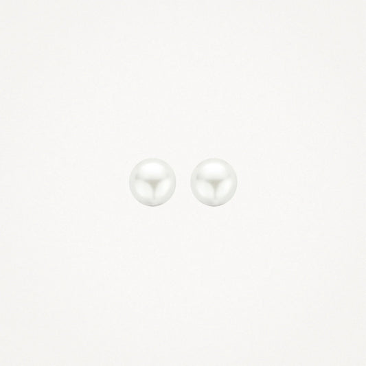 Blush Earrings 7150YPW - 14k Yellow gold with 6mm freshwater pearl