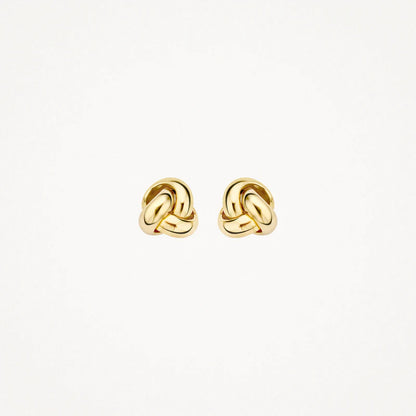 Blush Ear studs 7157YGO - 14k Yellow gold Knot Studs