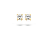 Blush Earrings 7211YZI - 14k Yellow Gold Zirconia studs
