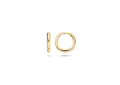 Blush Earrings 7232YGO - 14k Yellow Gold Huggies