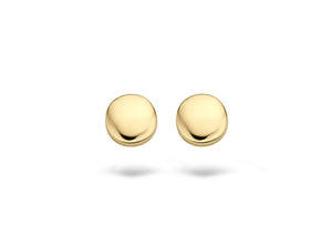 Blush Earrings 7243YGO - 14k Yellow Gold 3.7mm Button Studs