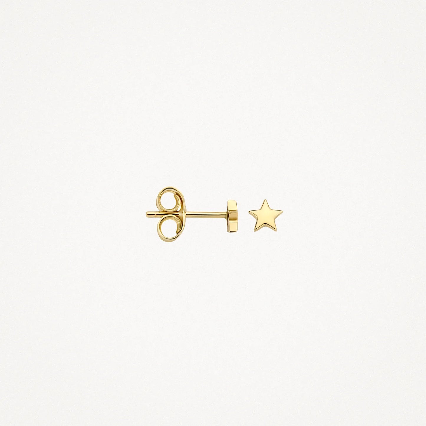 Blush Earrings 7247YGO - 14k Yellow Gold Star Studs