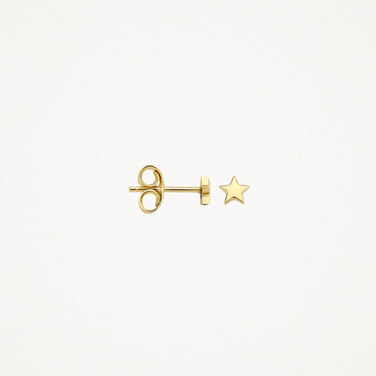 Blush Earrings 7247YGO - 14k Yellow Gold Star Studs