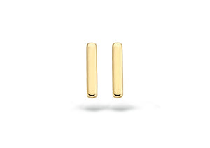 Blush Earrings 7251YGO - 14k Yellow Gold Bar Studs