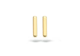 Blush Earrings 7251YGO - 14k Yellow Gold Bar Studs