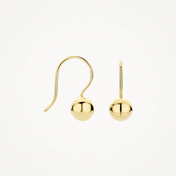 Blush Earrings 7260YGO - 14k Yellow Gold Ball Drops