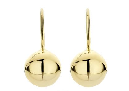 Blush Earrings 7261YGO - 14k Yellow Gold Ball Drops