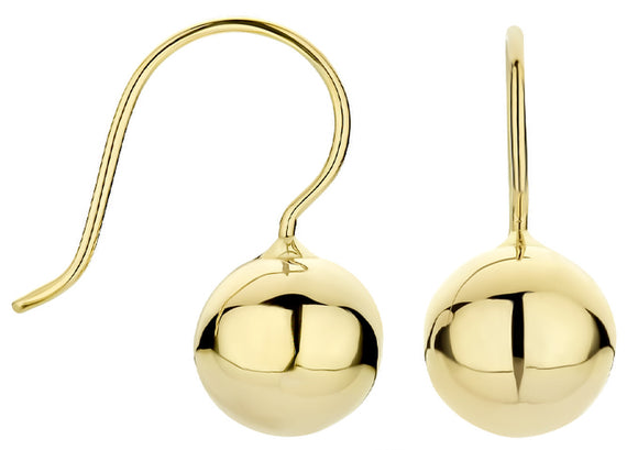 Blush Earrings 7261YGO - 14k Yellow Gold Ball Drops