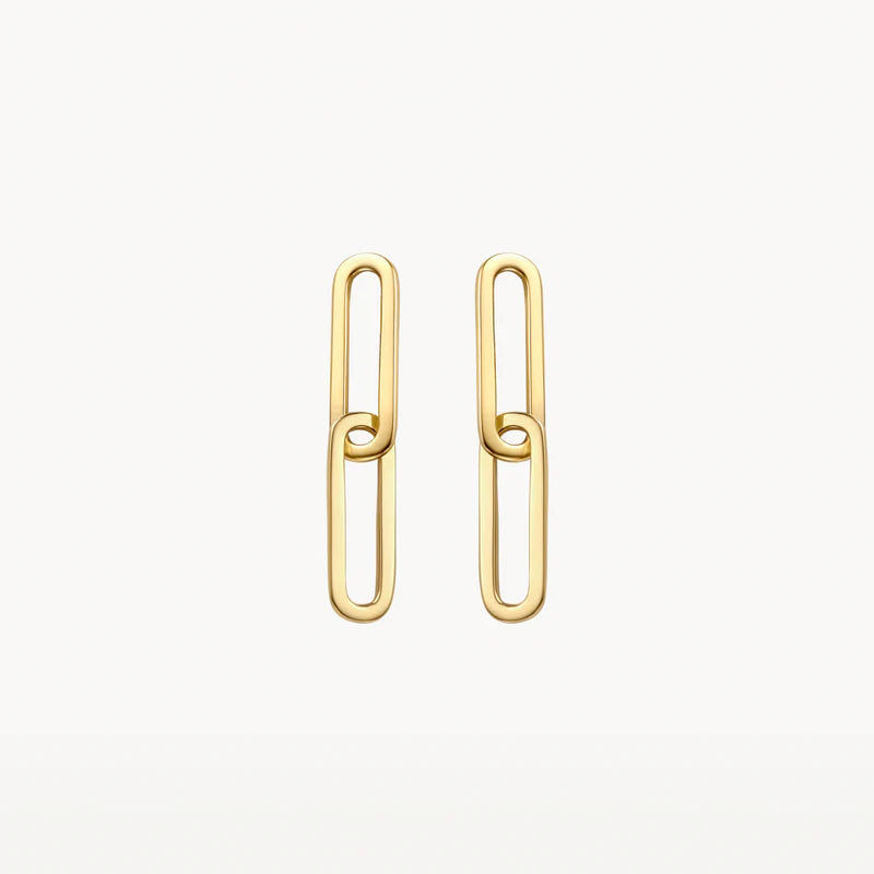 Blush Earrings 7262YGO - 14k Yellow Gold Drops