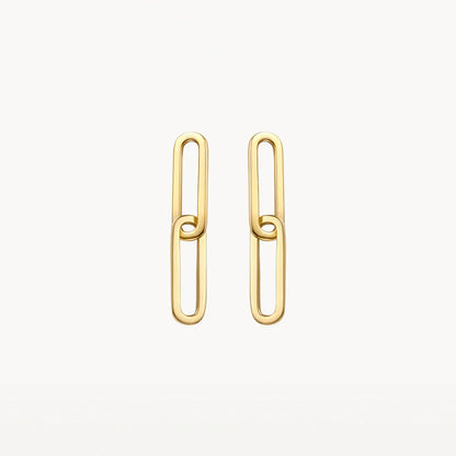 Blush Earrings 7262YGO - 14k Yellow Gold Drops