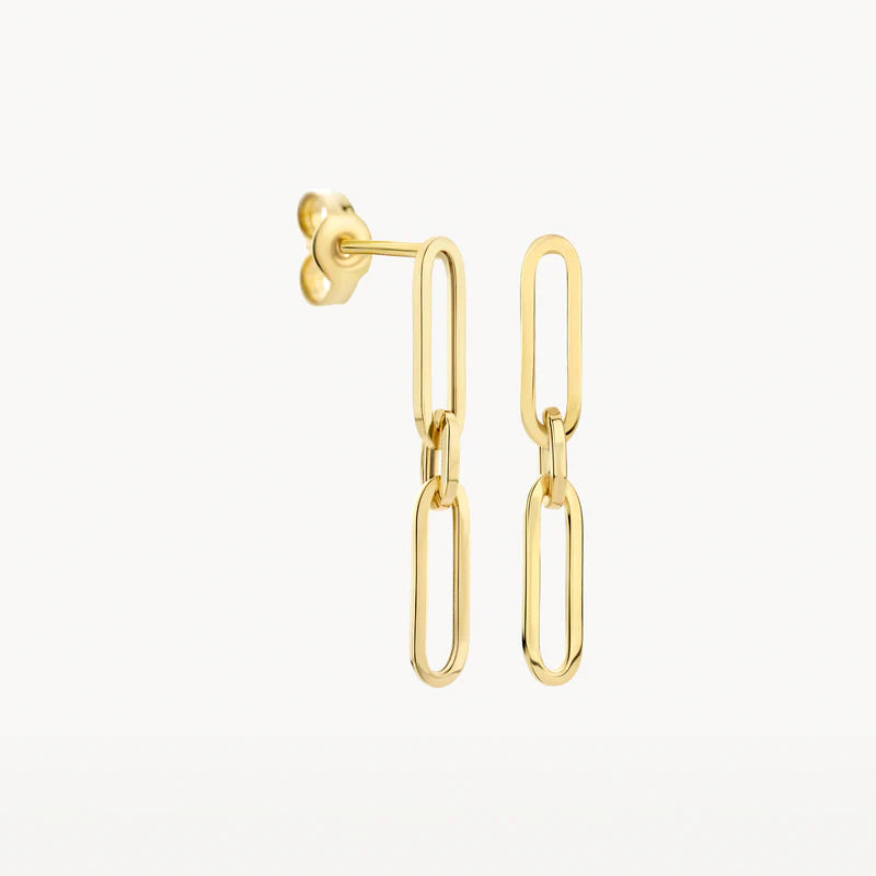 Blush Earrings 7275YGO - 14k Yellow Gold Drops