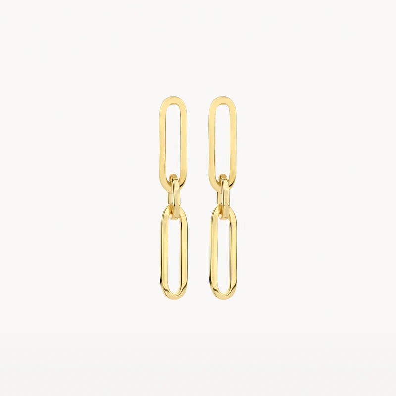 Blush Earrings 7275YGO - 14k Yellow Gold Drops