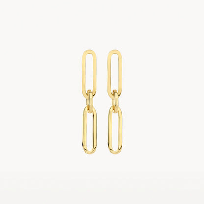 Blush Earrings 7275YGO - 14k Yellow Gold Drops