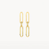 Blush Earrings 7275YGO - 14k Yellow Gold Drops